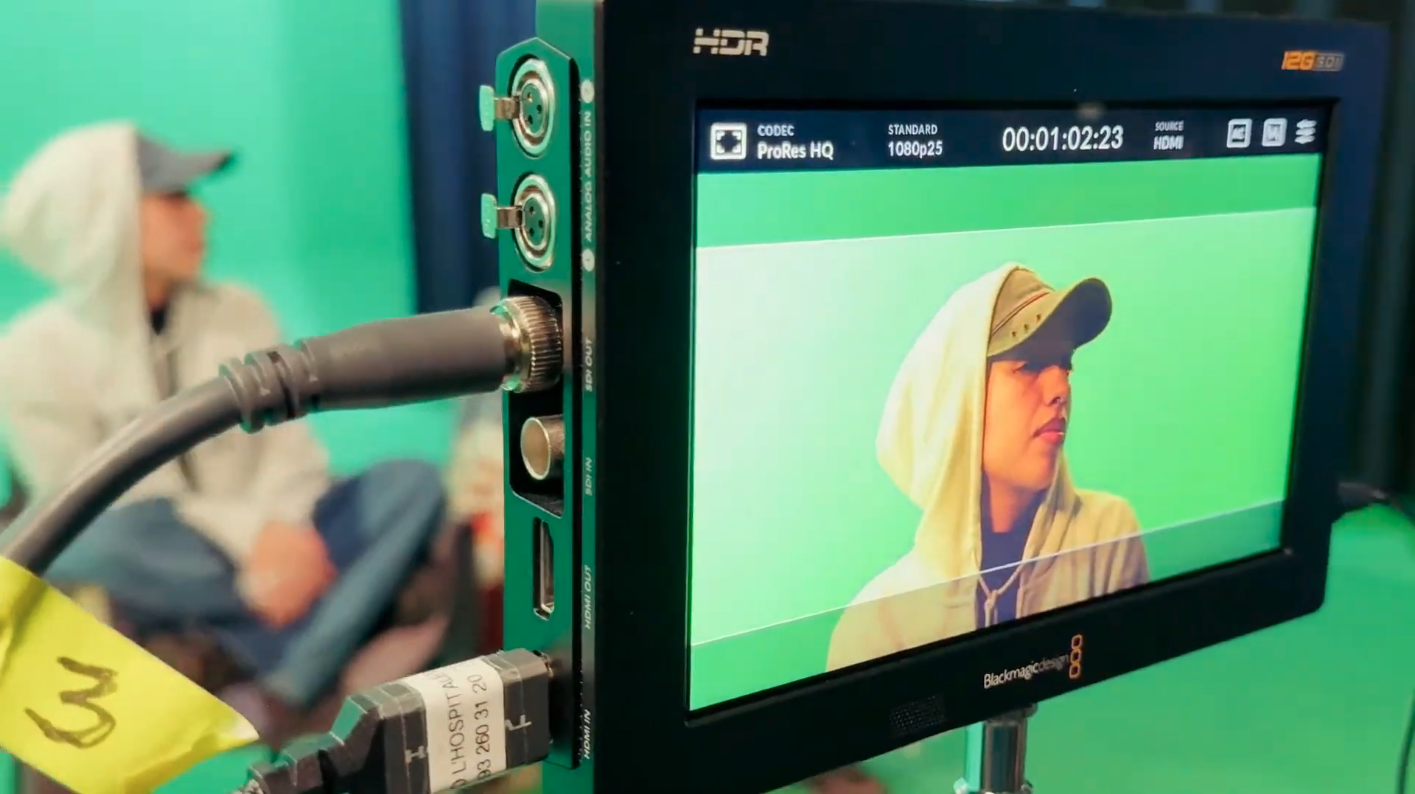 Shot monitoring on set